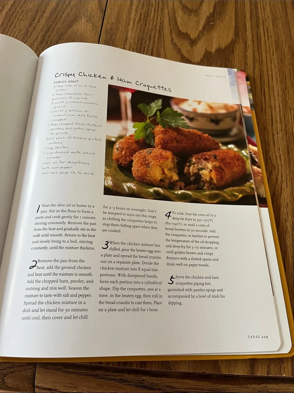Tapas Cookbook with Music CD